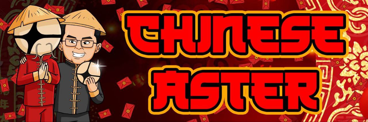 Chinese Aster Banner